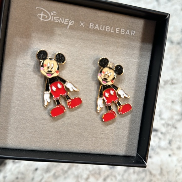 Disney x Baublebar Mickey Mouse Earrings. New. - Picture 3 of 6